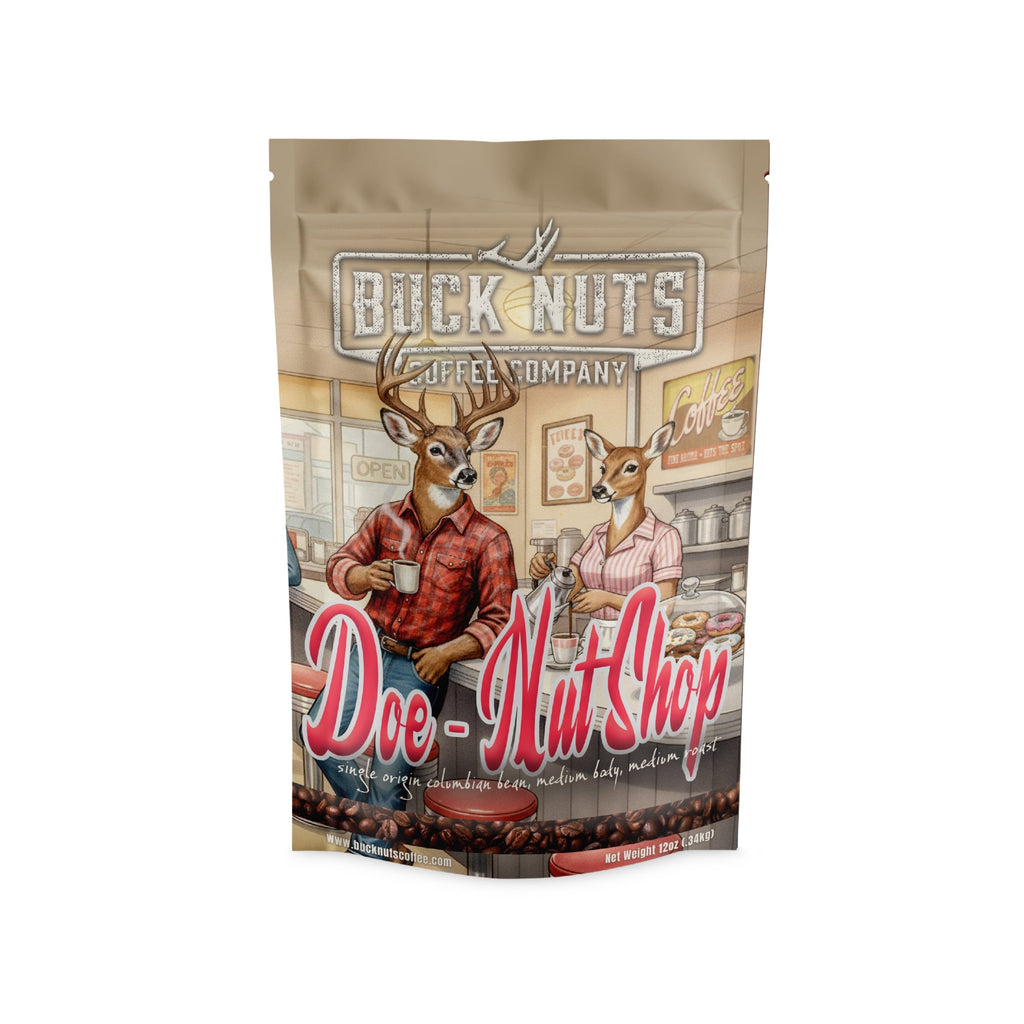 Doe-Nut Shop Blend Coffee - Bucknuts Coffee