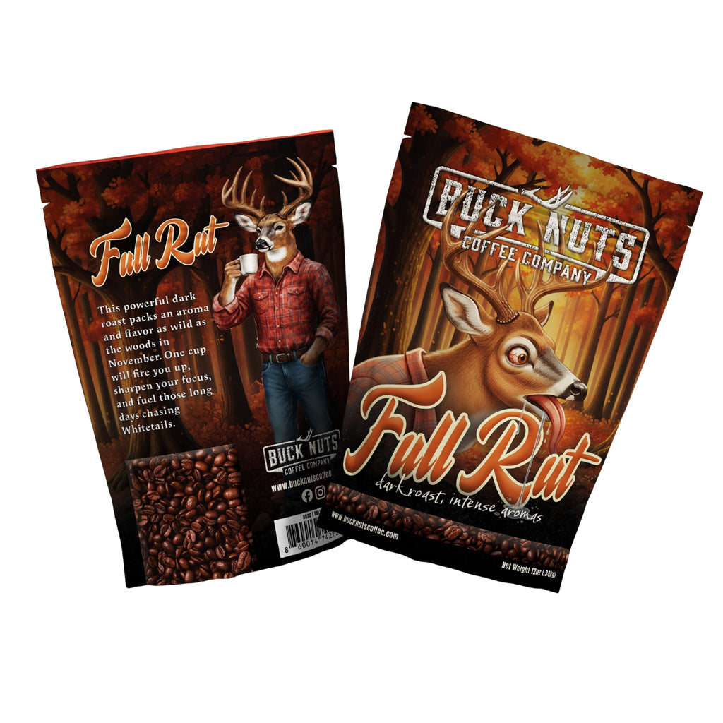 Full Rut Dark Roast Coffee - Bucknuts Coffee